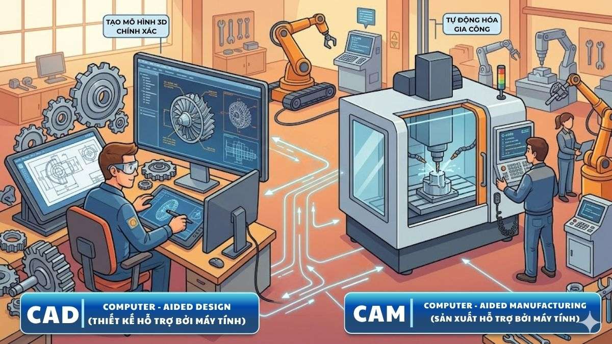 Đôi nét về CAD/CAM