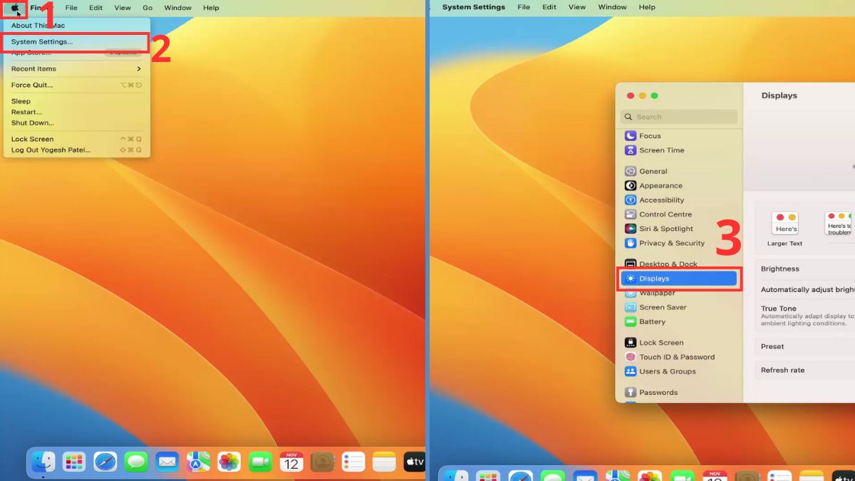 Chỉnh độ phân giải màn hình ngoài cho Macbook