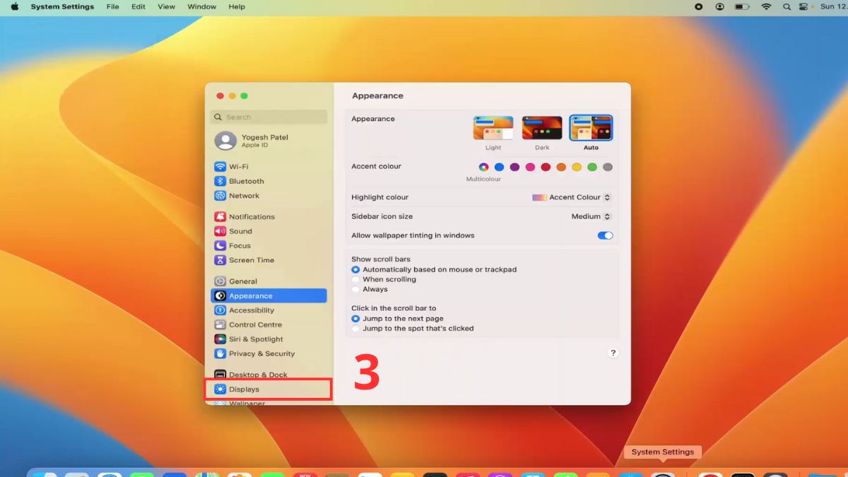 Chỉnh độ phân giải màn hình Macbook