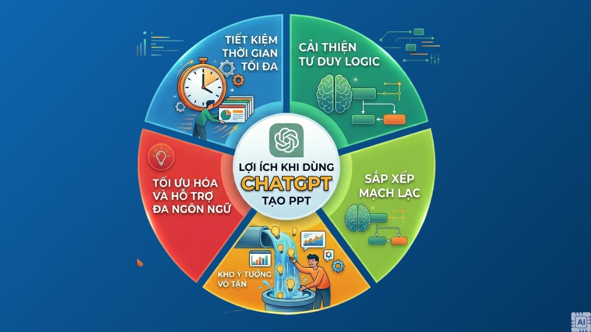 Lợi ích khi dùng ChatGPT tạo PPT