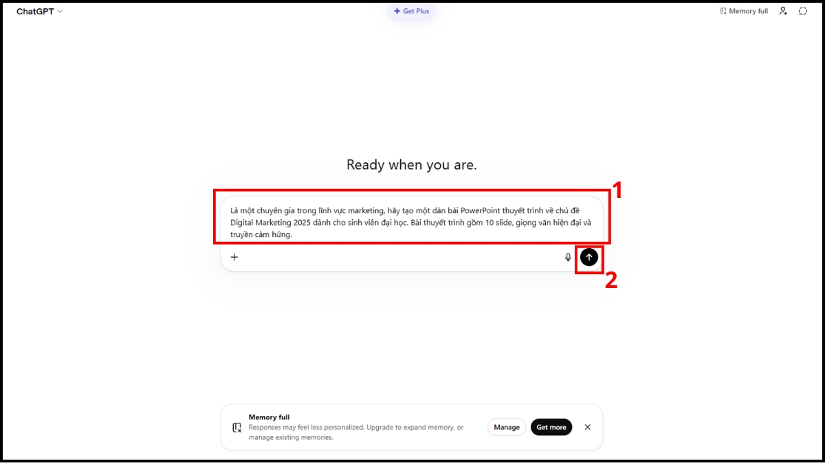 Cách dùng ChatGPT tạo PPT chuyên nghiệp nhanh chóng