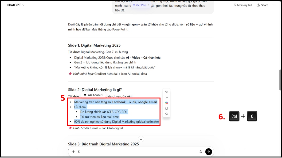 Cách dùng ChatGPT tạo PPT chuyên nghiệp nhanh chóng
