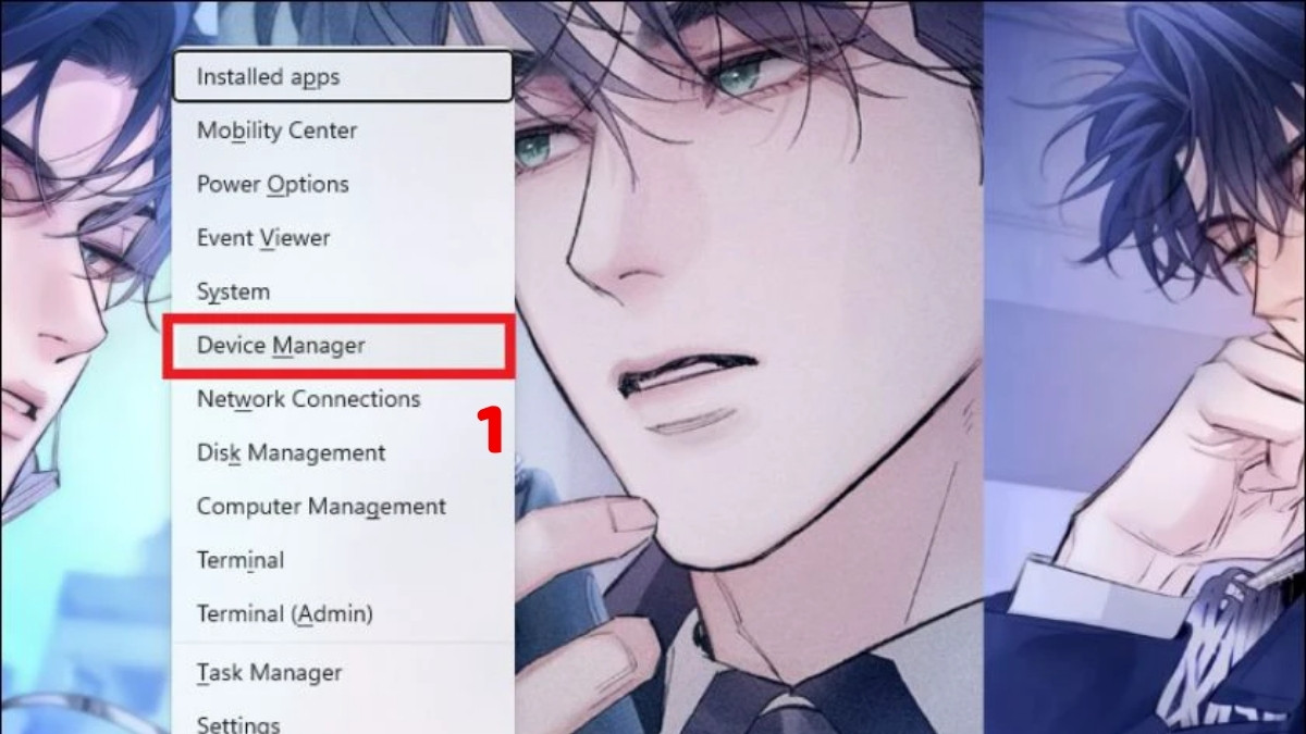Cập nhật hoặc cài lại driver chuột