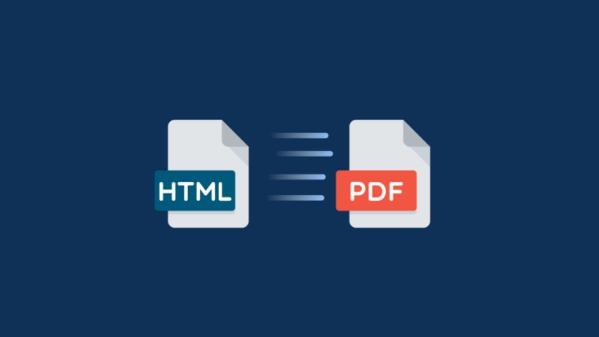 Sự khác nhau giữa file HTML và PDF