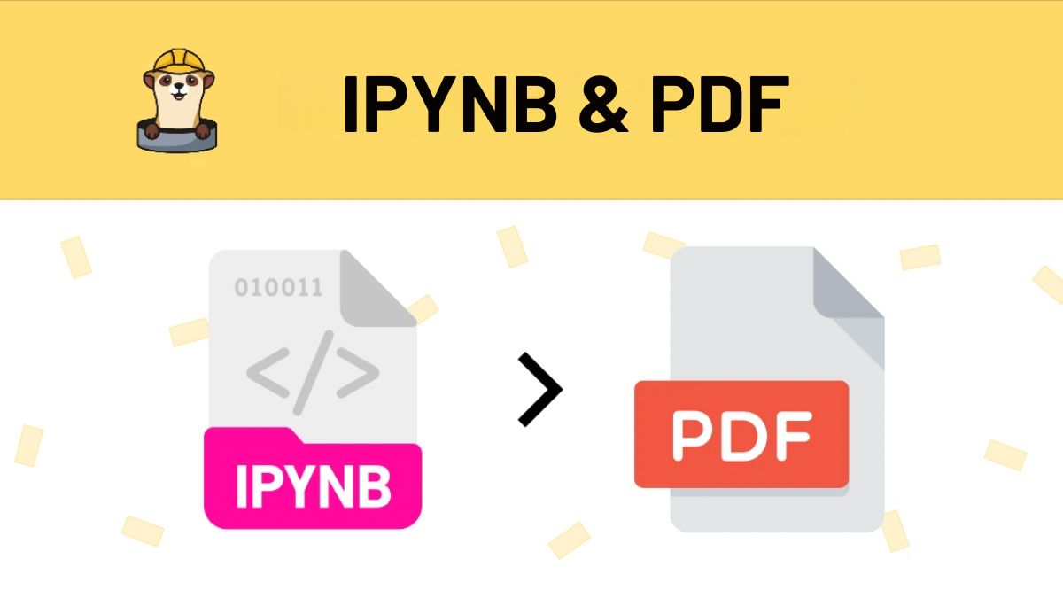 Định nghĩa file IPYNB và PDF