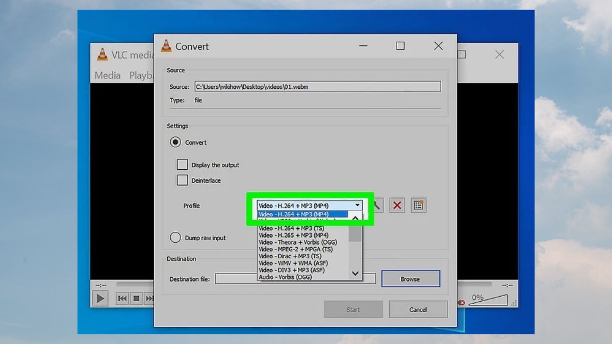 Sử dụng phần mềm để chuyển đổi WebM sang MP4