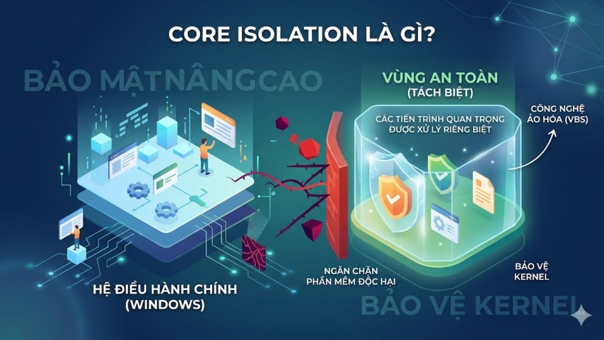 Định nghĩa về Core Isolation