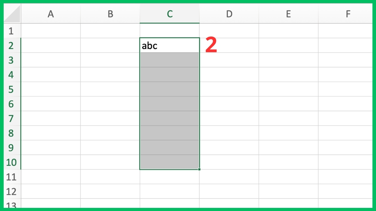 Ctrl + D trong Excel