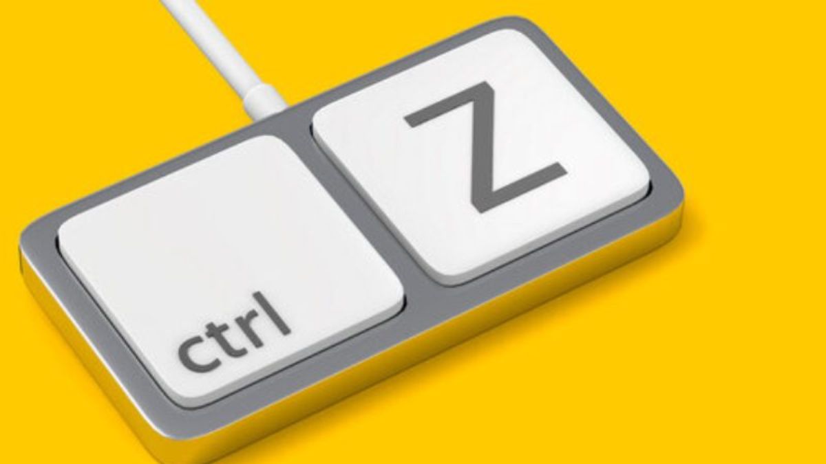 Cách khắc phục khi Ctrl + Z không dùng được