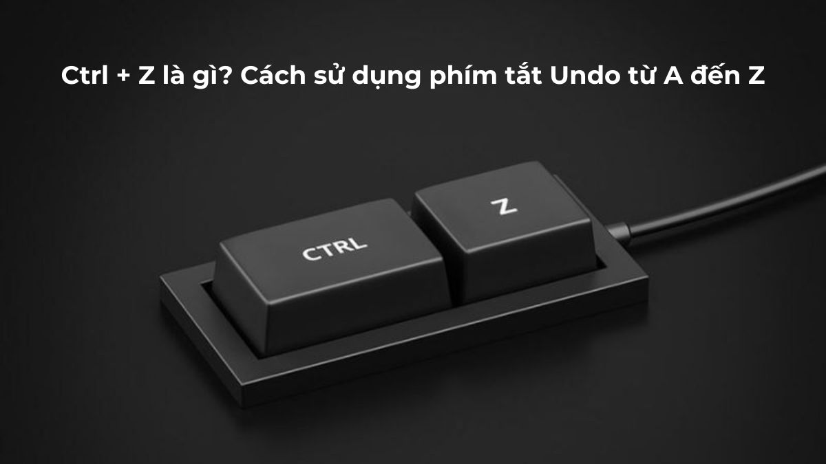 Ctrl + Z là gì? Cách sử dụng phím tắt Undo từ A đến Z
