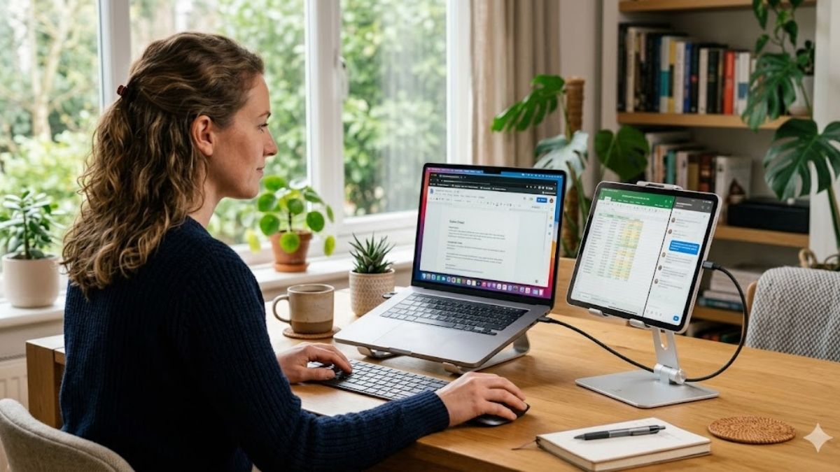 Dùng iPad để làm một màn hình phụ cho máy tính