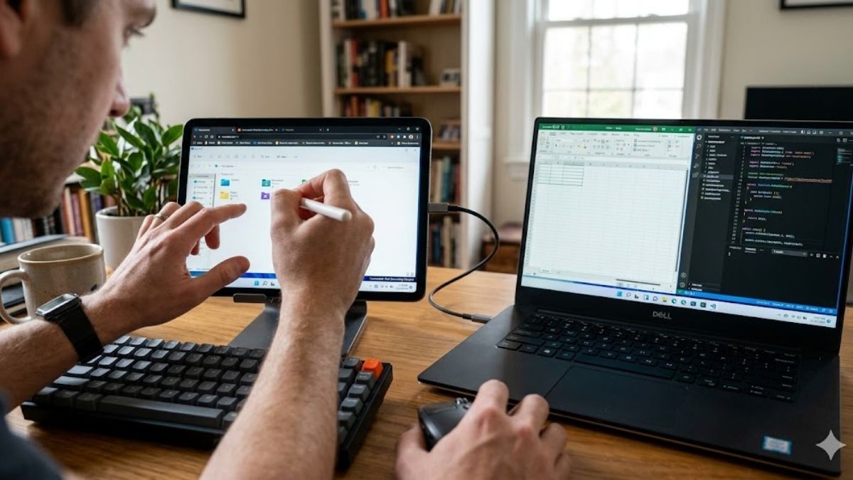 Không dùng được cảm ứng hoặc Apple Pencil