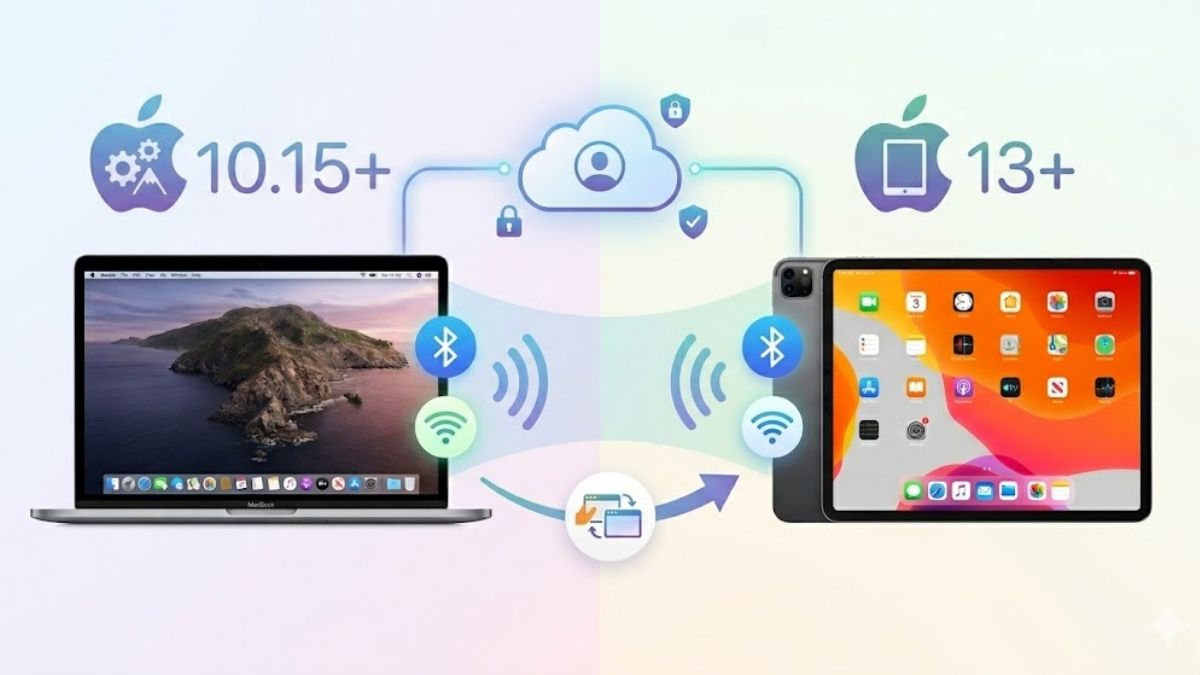 Những điều kiện cần đáp ứng để dùng iPad làm màn hình phụ đối với MacBook