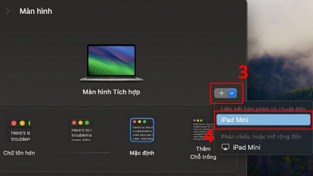Cách dùng iPad làm màn hình phụ cho MacBook (Sidecar)