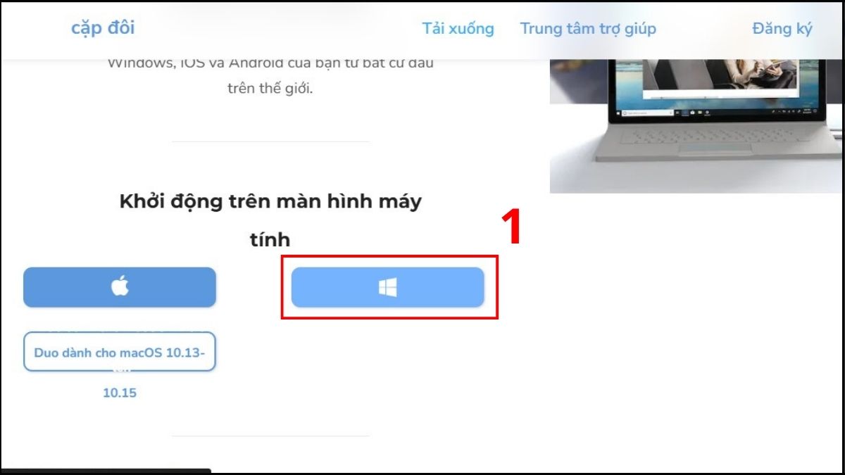 Sử dụng phần mềm Duet Display để dùng iPad làm màn hình phụ