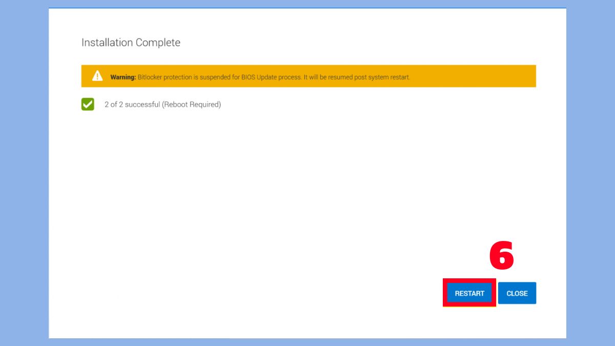 Dell Command Update Quét và cài bản cập nhật
