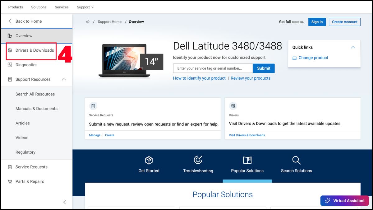 Tải Dell Command Update thông qua trang website chính thức
