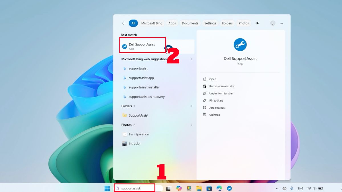 Tải Dell Command Update thông qua phần mềm Dell SupportAssist