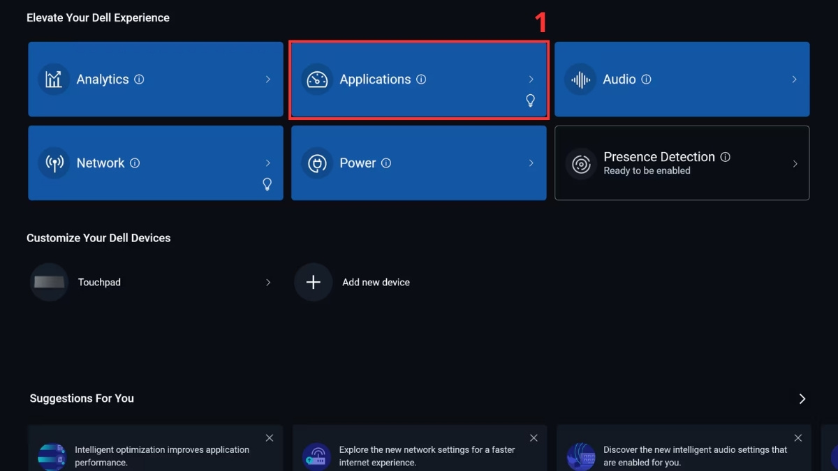 Hướng dẫn tối ưu hiệu suất laptop với  Dell Optimizer