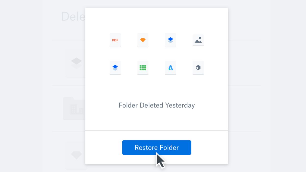 Khôi phục file đã xóa