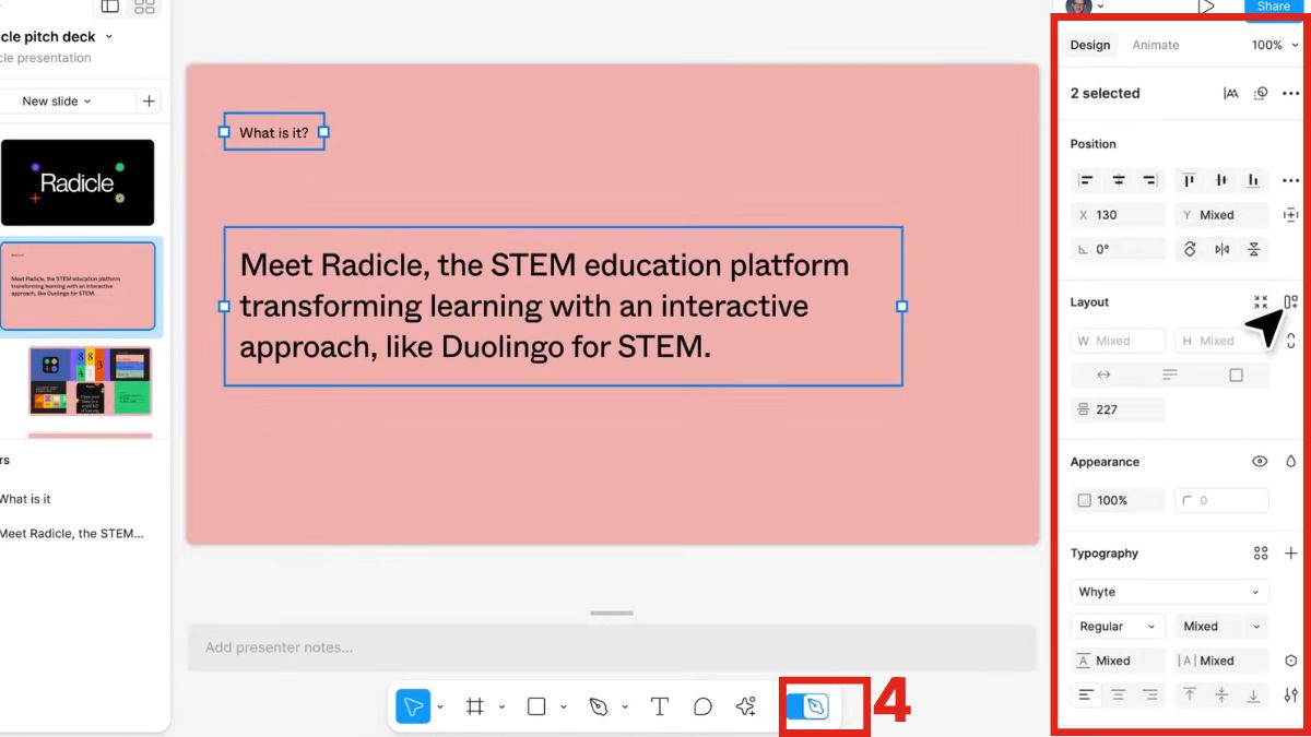 Hướng dẫn cơ bản để tạo Figma Slide độc đáo