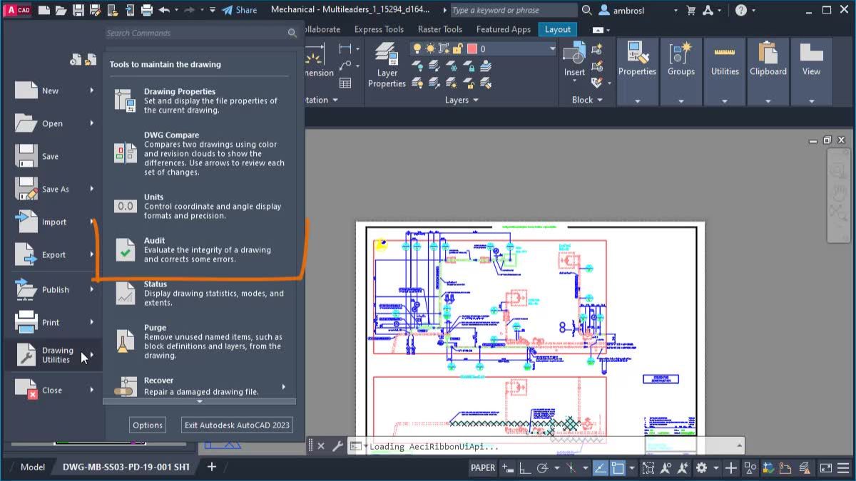 Cách xử lý lỗi hỏng file DWG