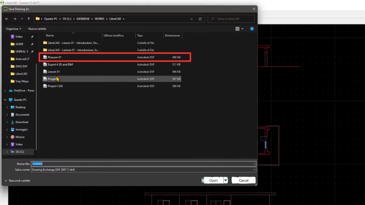 Sử dụng các phần mềm khác để mở được file DXF