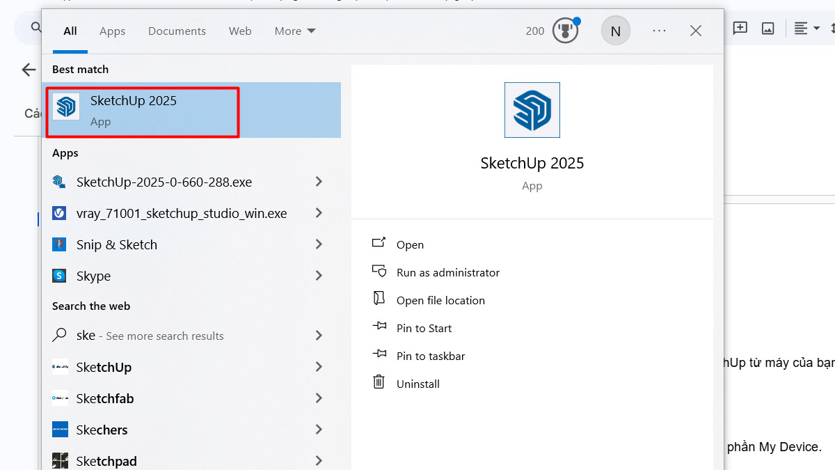 Cách để mở file SKP nhanh và dễ nhất