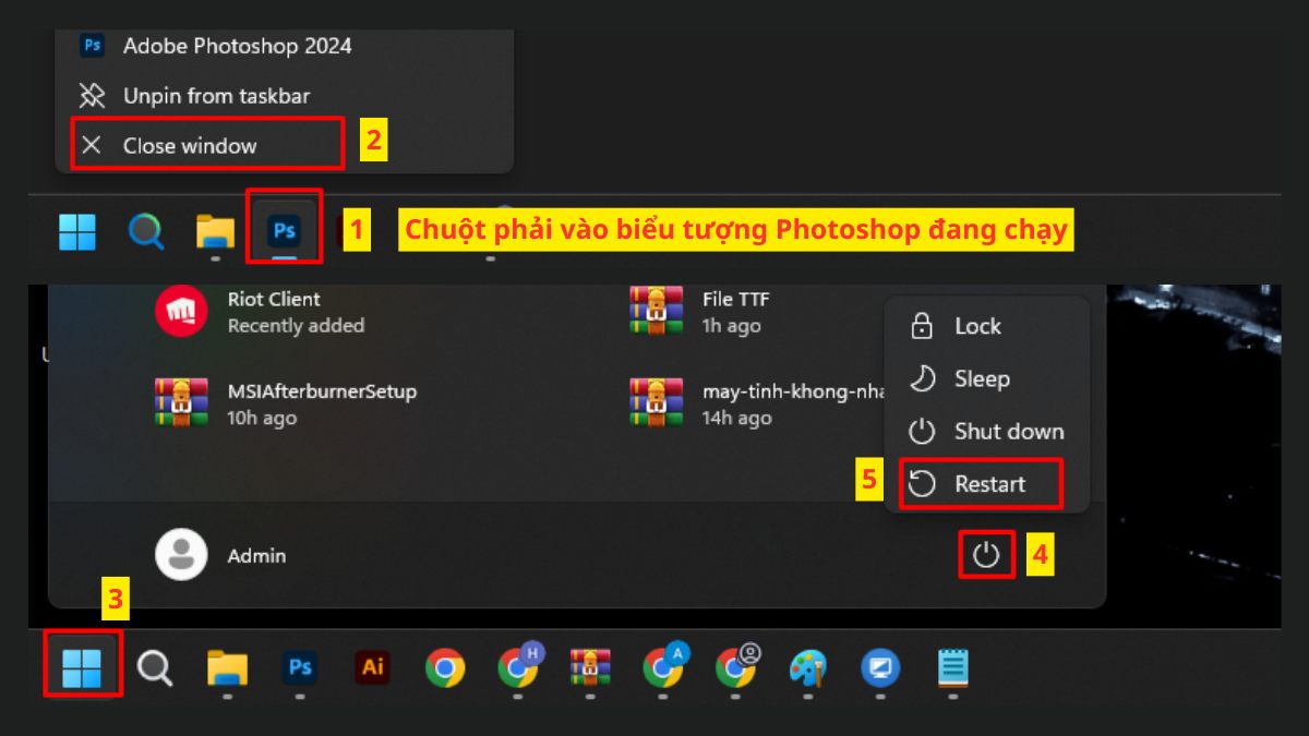 Font không hiển thị sau khi cài