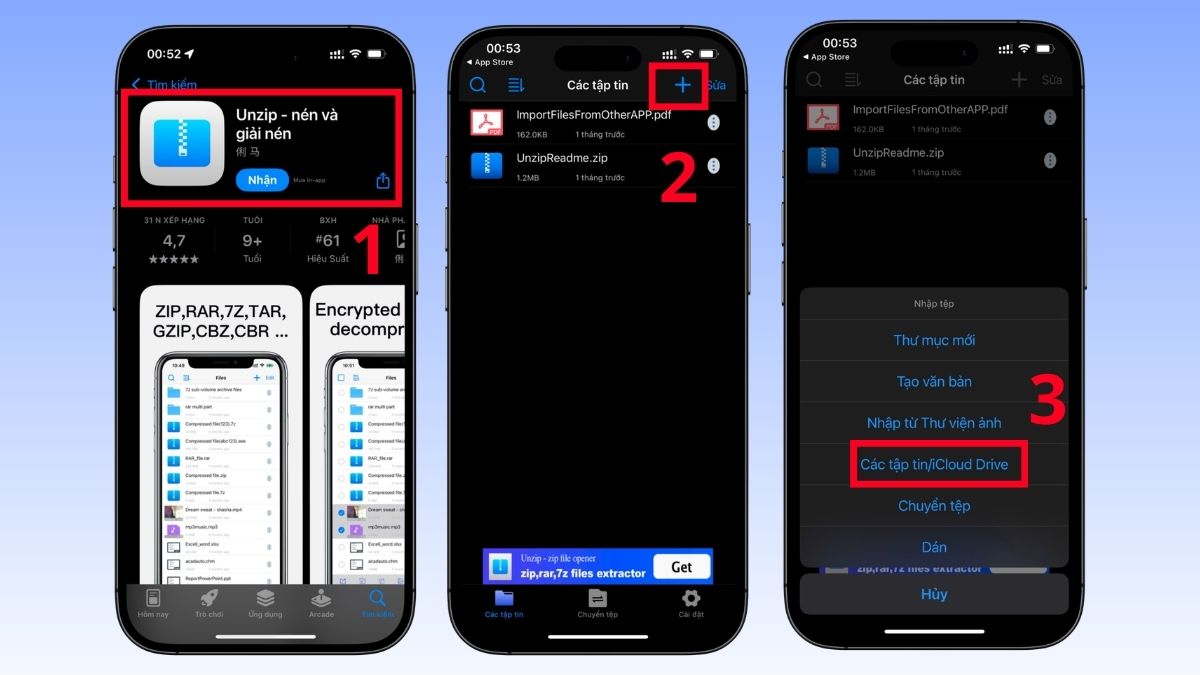 Cách mở file BIN trên iOS