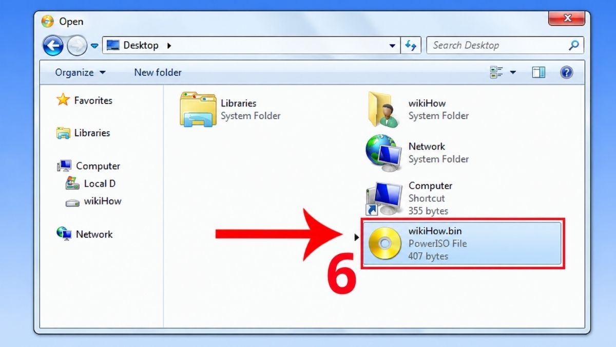 Cách chuyển đổi file BIN sang ISO