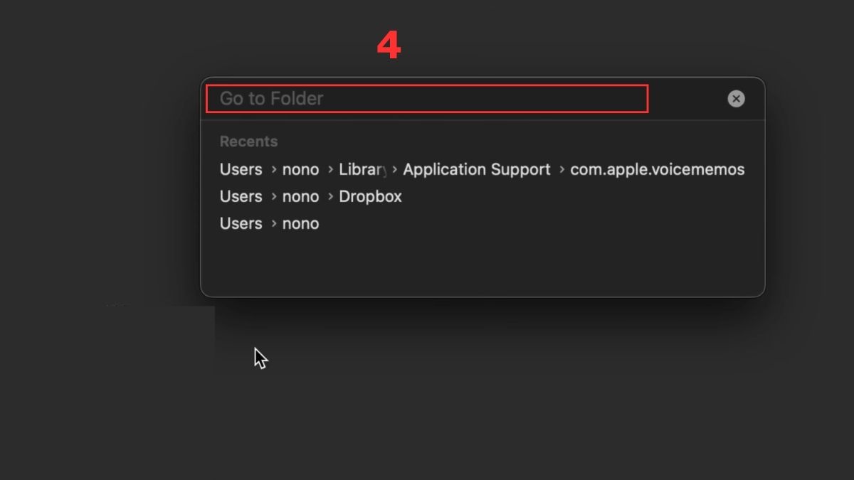 Cách tìm vị trí lưu file của ứng dụng Voice Memos