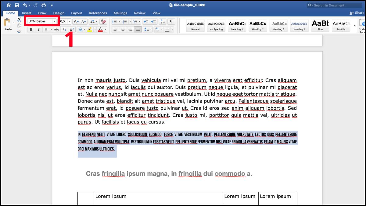 Nguyên nhân và cách sửa lỗi font khi mở file ODT