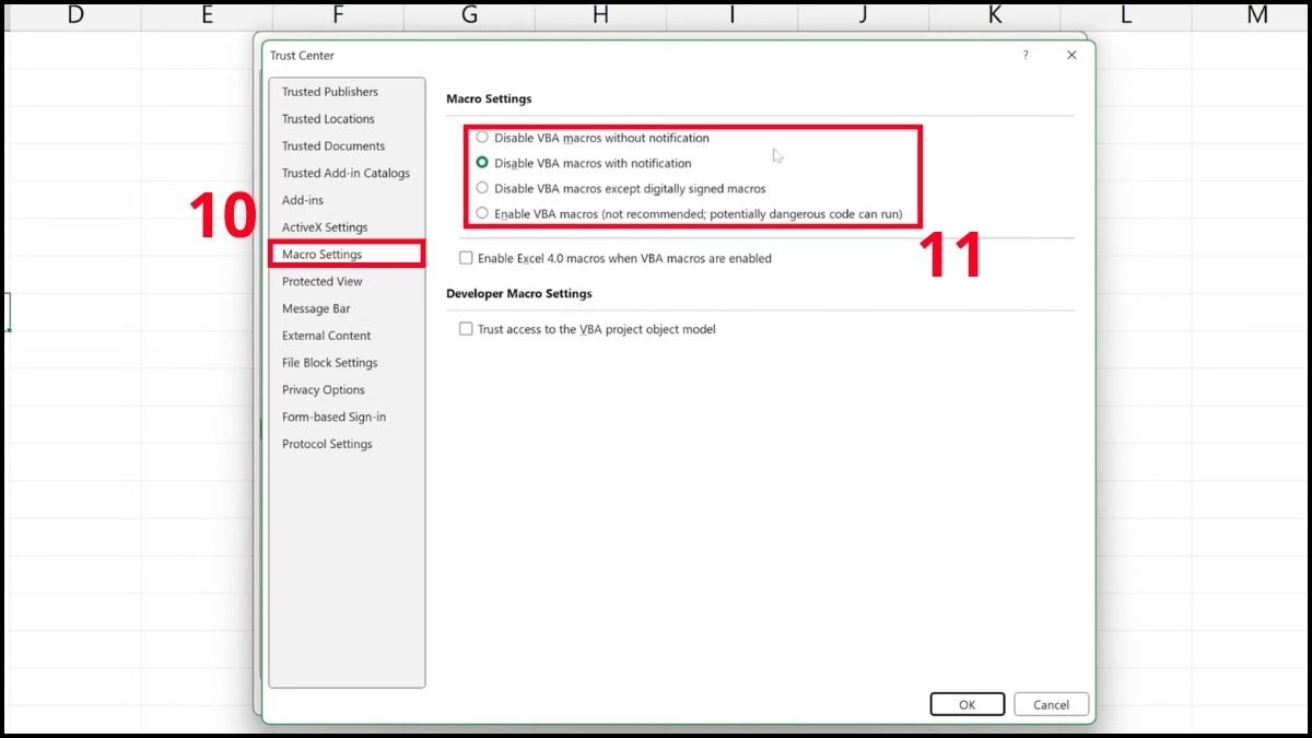 Quy trình 5 bước quét virus và kiểm tra code VBA