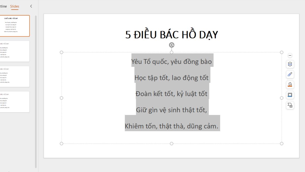 Kết hợp giãn dòng với căn chỉnh văn bản