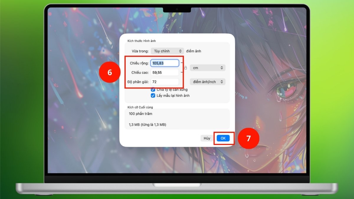 Resize ảnh trước khi chèn vào Excel