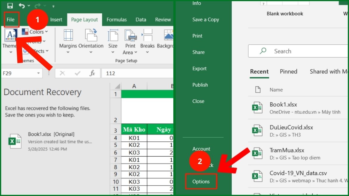 Xóa dữ liệu ảnh gốc để giảm dung lượng ảnh trong Excel