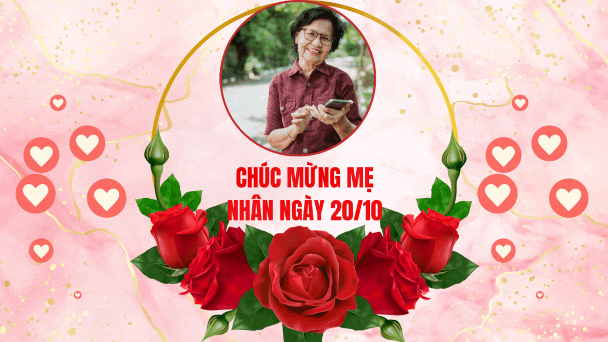 Ảnh GIF 20/10 chúc mừng mẹ