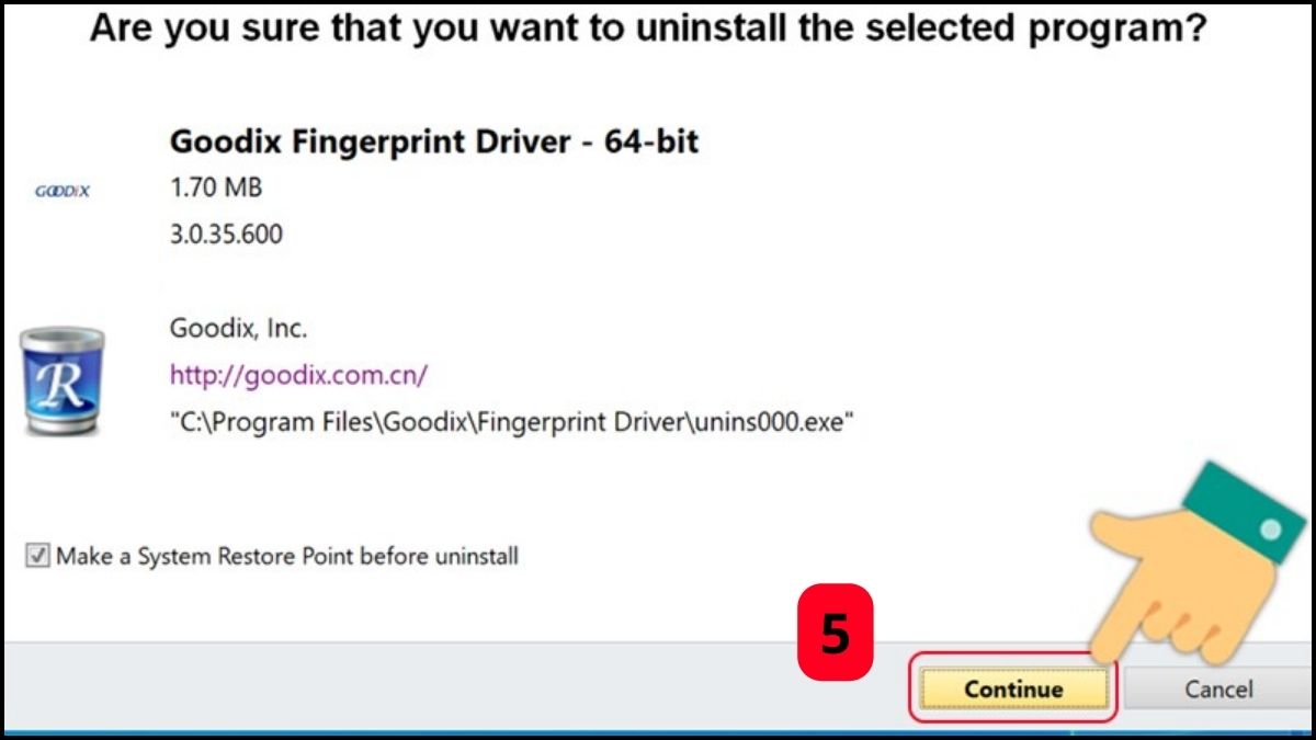 Sử dụng phần mềm bên thứ ba để gỡ phần mềm trên máy tính Windows
