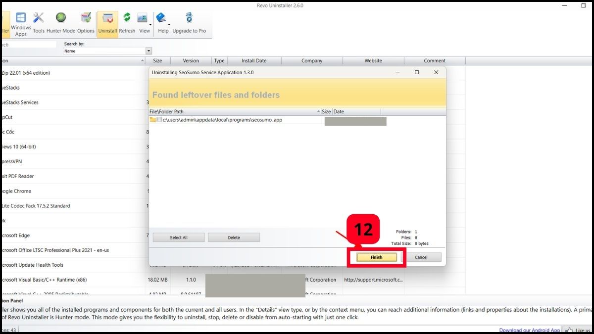Sử dụng phần mềm bên thứ ba để gỡ phần mềm trên máy tính Windows