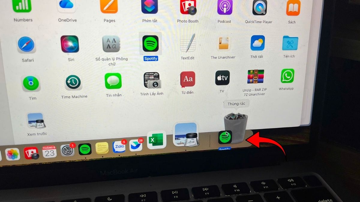 Gỡ ứng dụng trên máy tính macOS bằng Finder