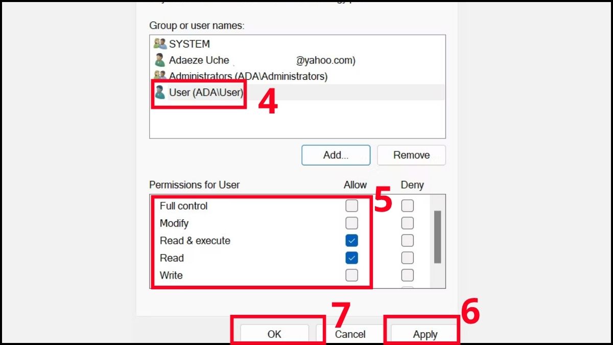 Sửa lỗi Access Denied khi gỡ cài đặt