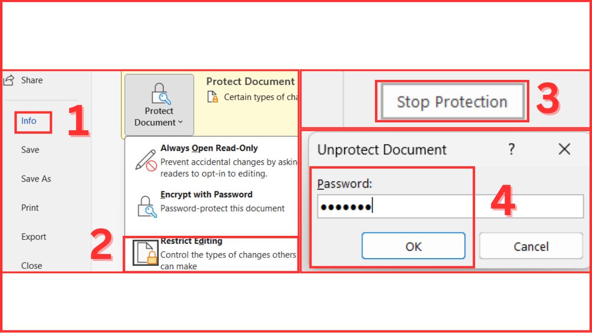 Không thể căn lề