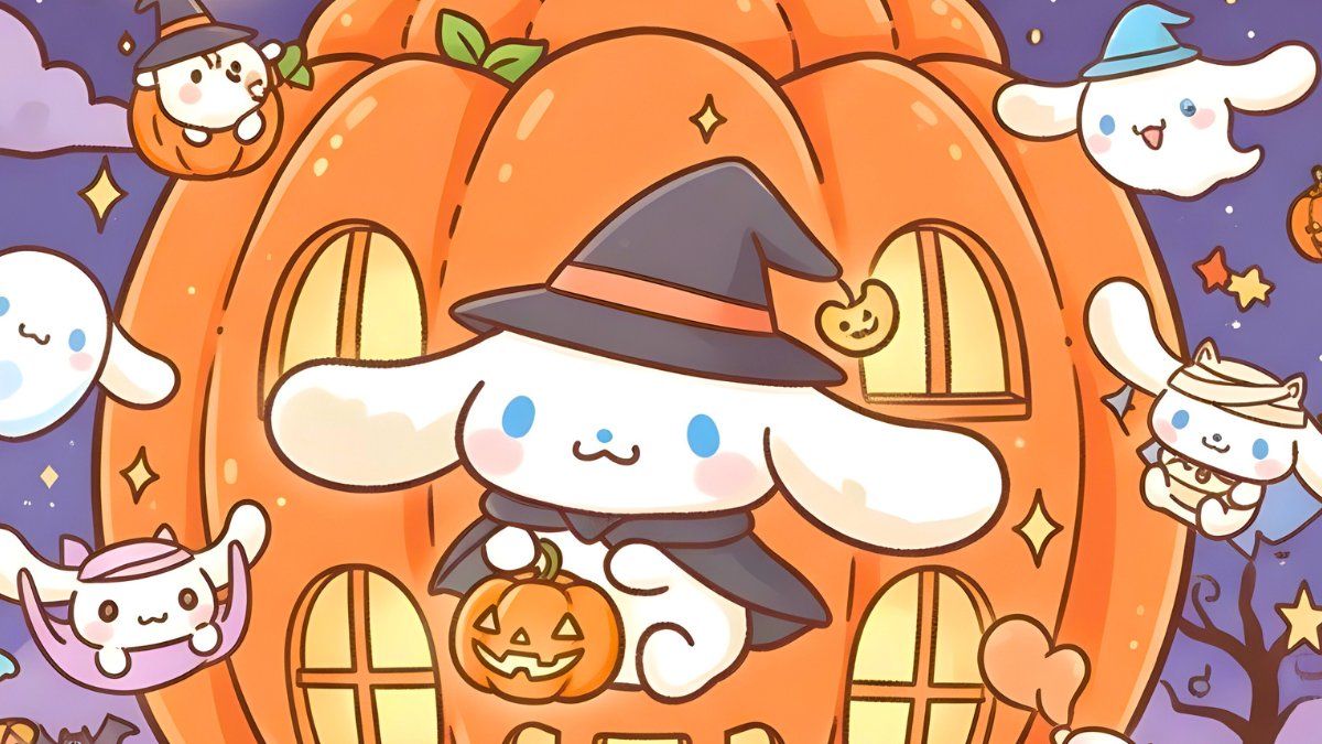 Cinnamoroll đội mũ phù thủy đáng yêu