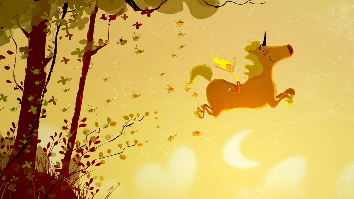 Hình nền máy tính vô tri cute, dễ thương