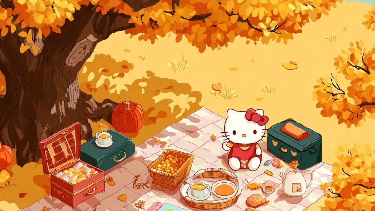 Hình nền Hello Kitty vô tri