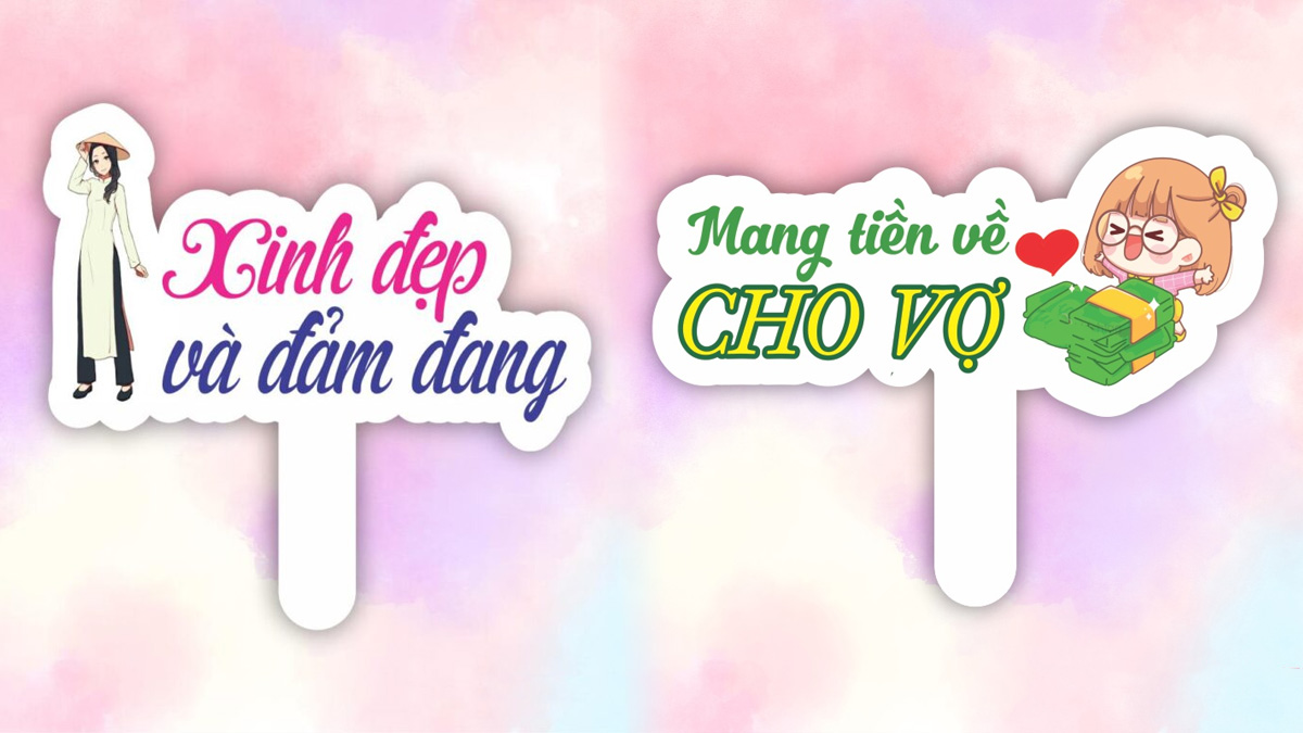 Mẫu hashtag dành cho vợ và bạn gái