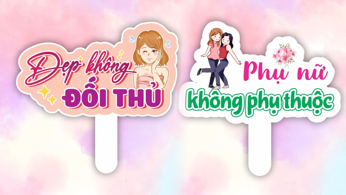 Hashtag cầm tay 20/10 hài hước