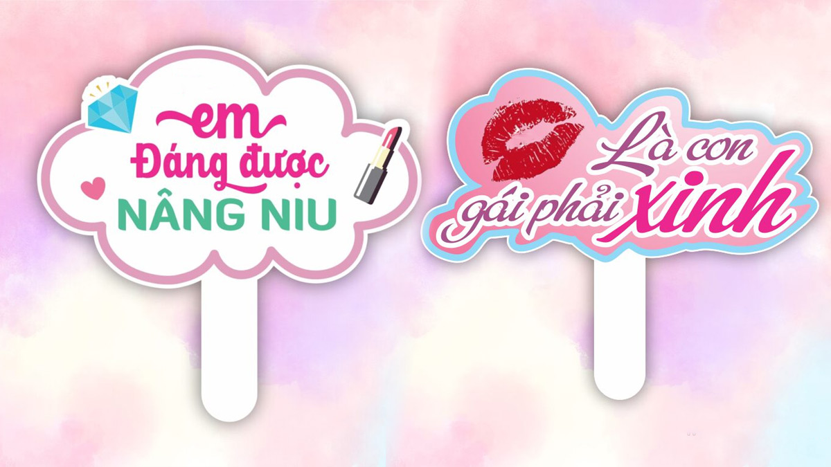 Hashtag cầm tay 20/10 hài hước