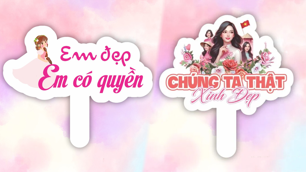 Hashtag cầm tay 20/10 hài hước